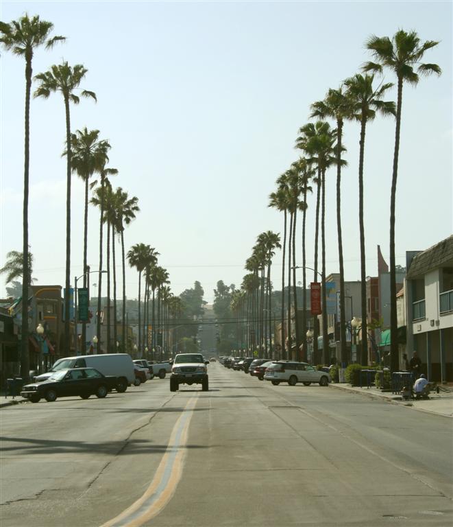 Calle en Ocean Beach