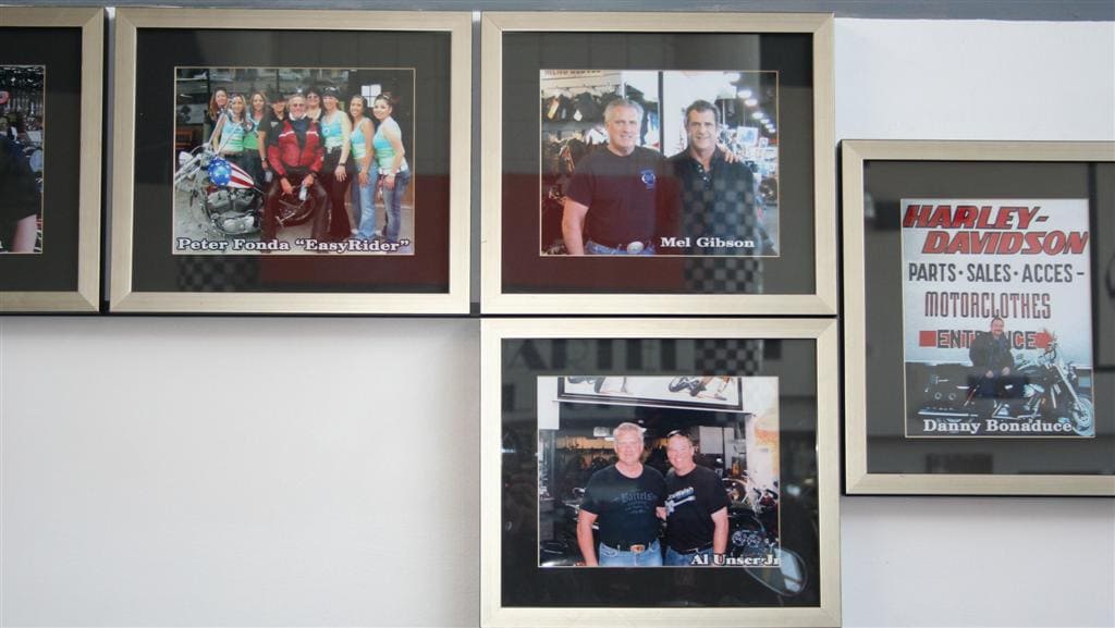Famosos en Bartel´s con sus motos