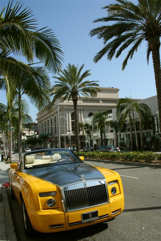 Rolls Royce en Beverly Hills