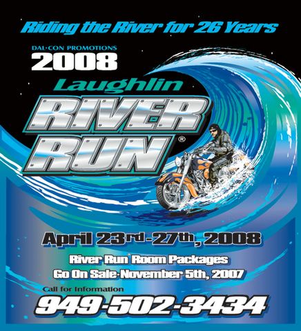 Laughlin River Run 2008 logo cartel