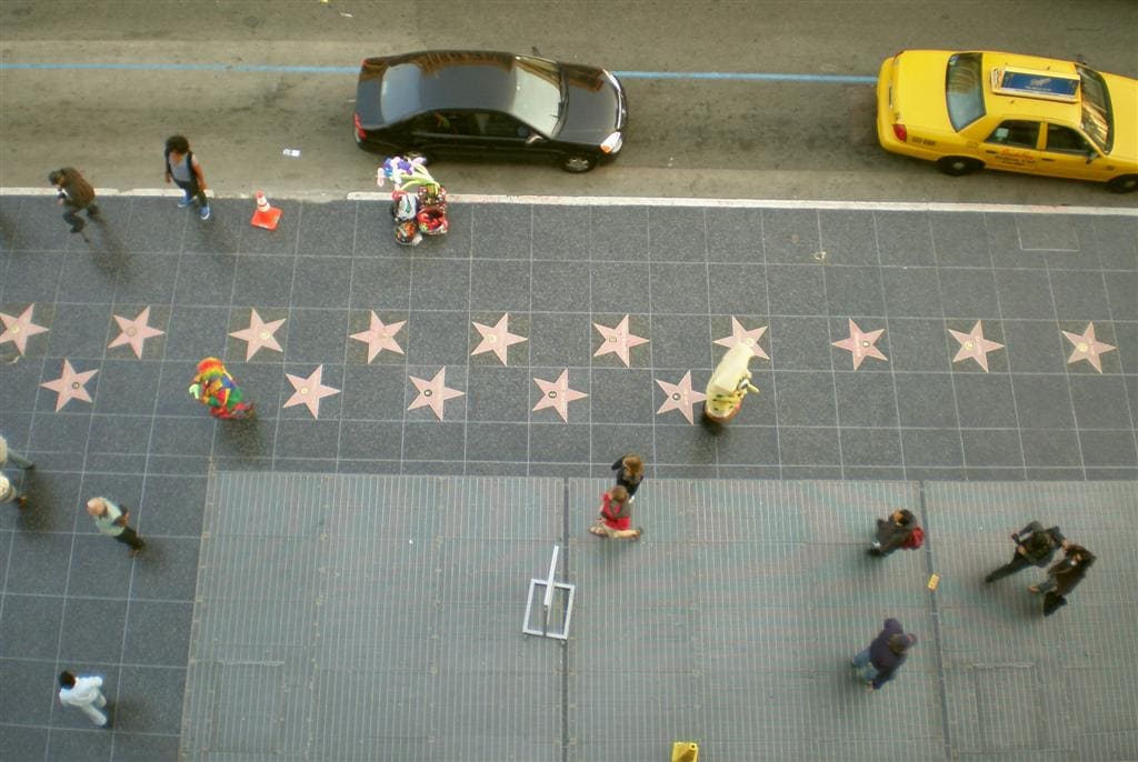 Paseo de las estrellas Hollywood