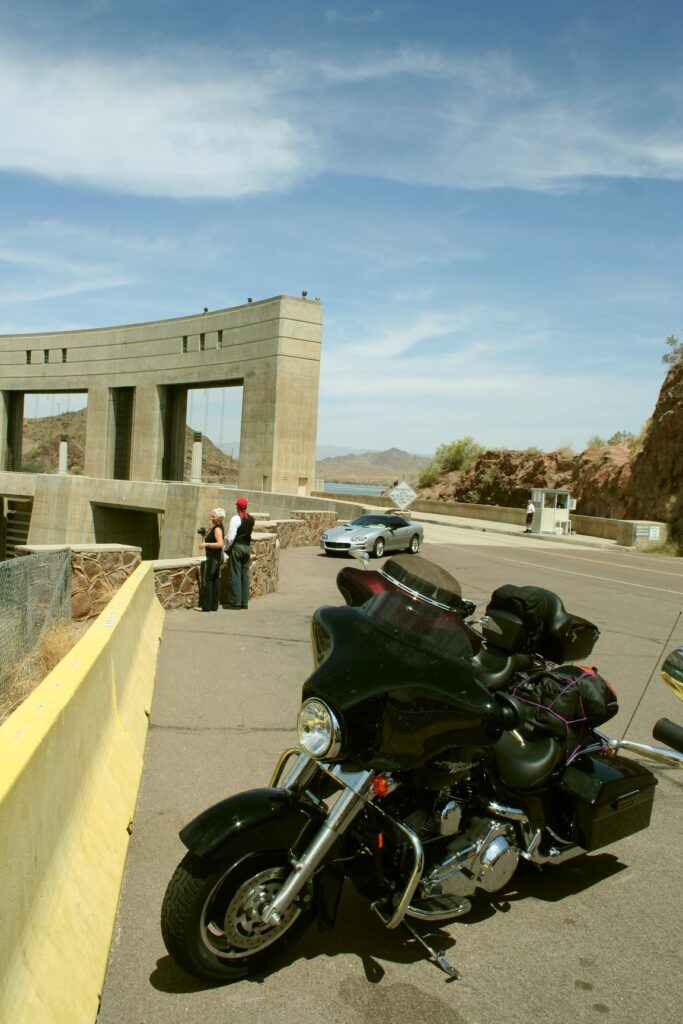 Presa Parker en Arizona. Viaje Ruta 66