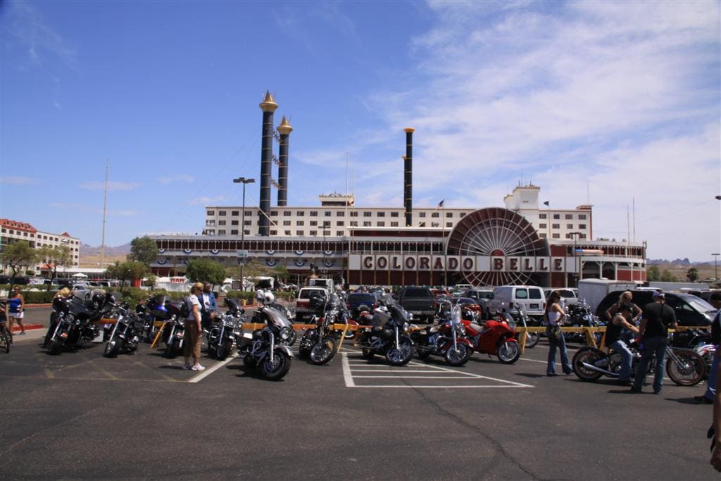 Colorado Belle, Laughlin. Viajes guiados en moto