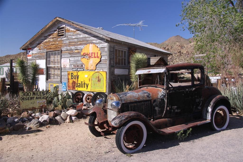 Hackberry General Store. Viajes guiados en moto