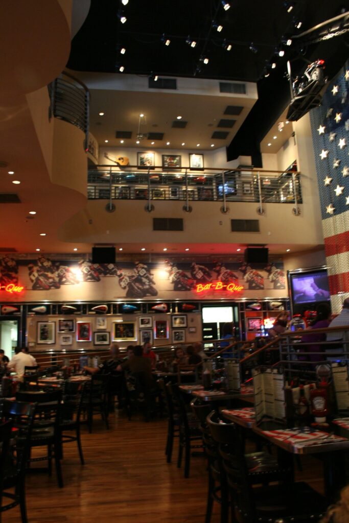 Interior Harley Davidson Cafe Las Vegas