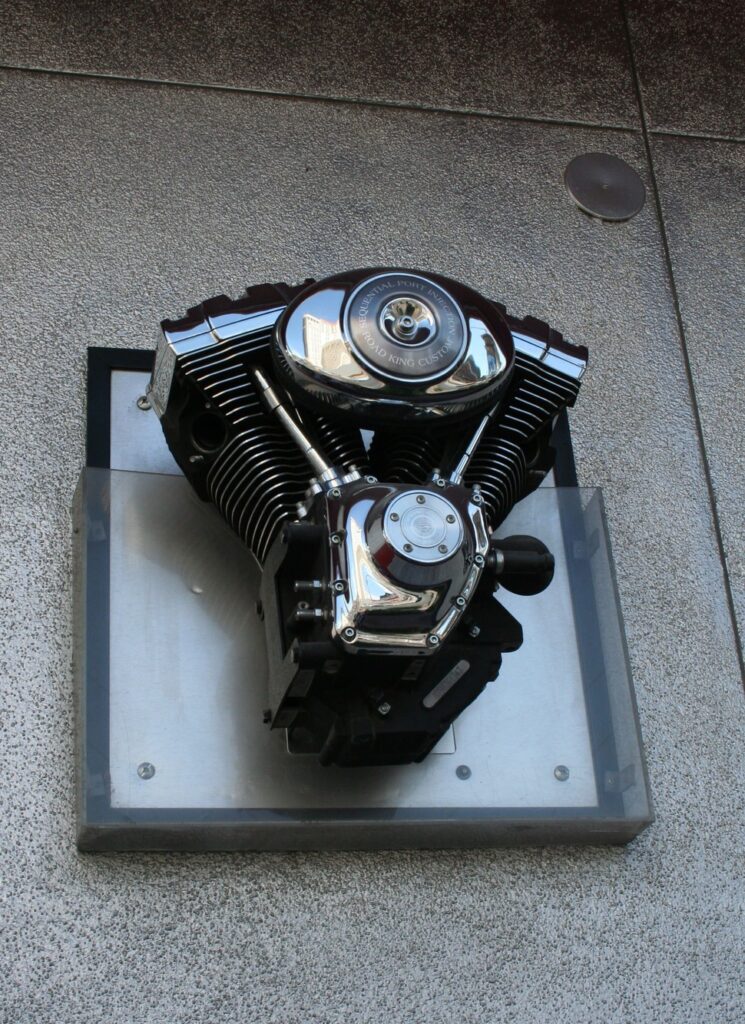 Motor decorativo Harley Davidson