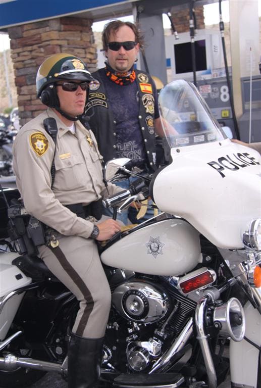 Policías en moto USA. Viajes guiados en moto