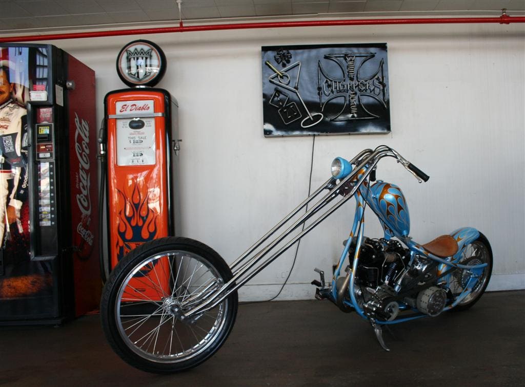 West Coast Choppers, California. Viajes guiados en moto