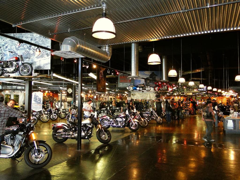 Concesionario Harley Davidson Las Vegas. Rutas en moto por USA