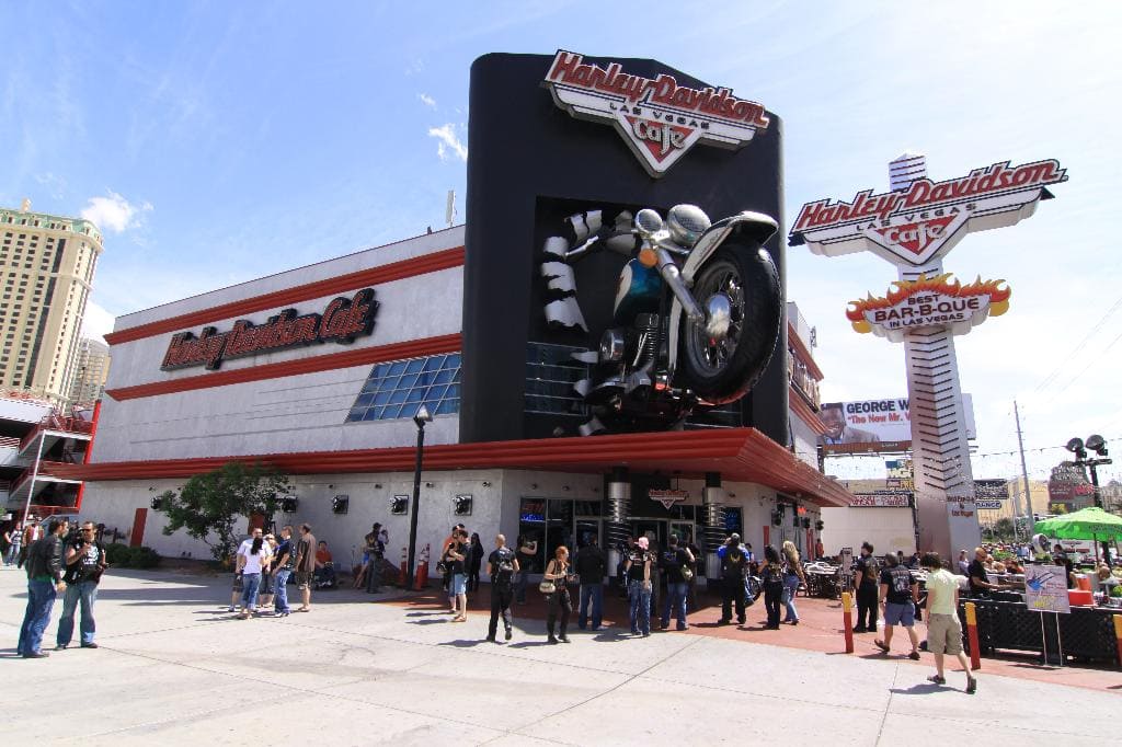 Harley Davidson Cafe. Rutas en moto por USA
