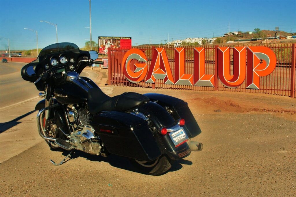 Harley Davidson en Gallup. Rutas en moto por USA