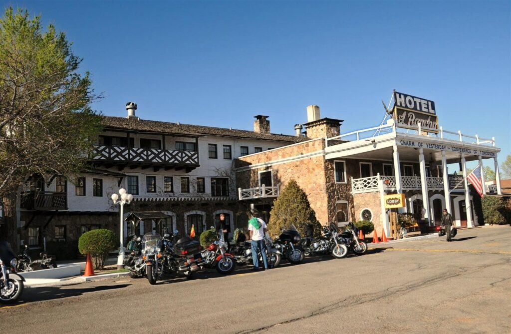 Motoristas en la ruta 66. Rutas en moto por USA