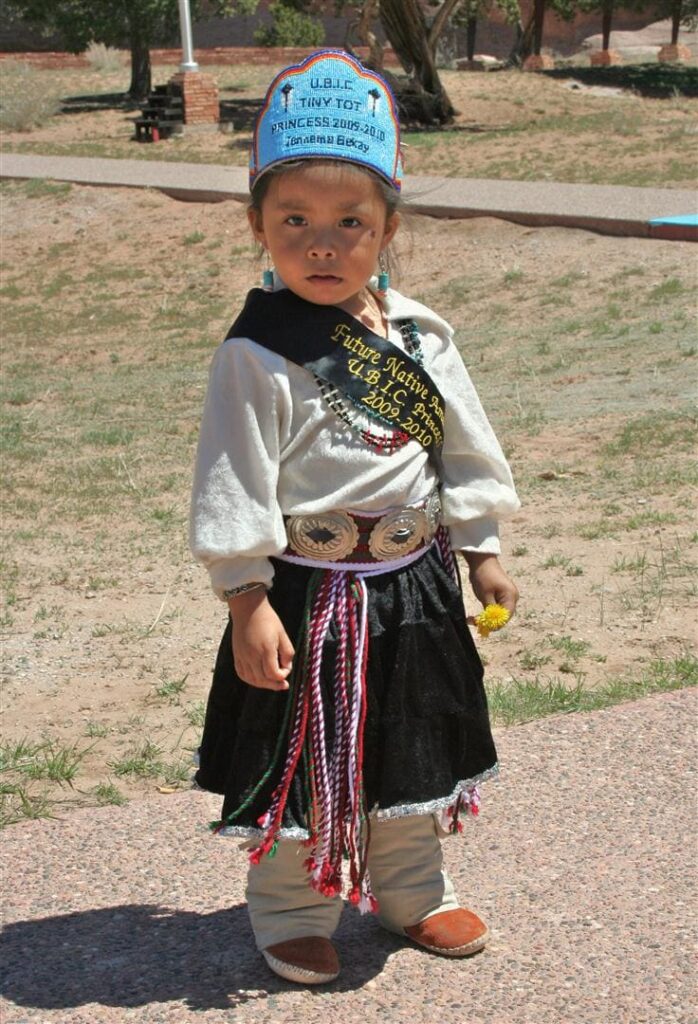 Niña india, New Mexico