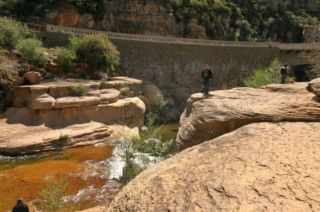 Río en Slide Rock State Park