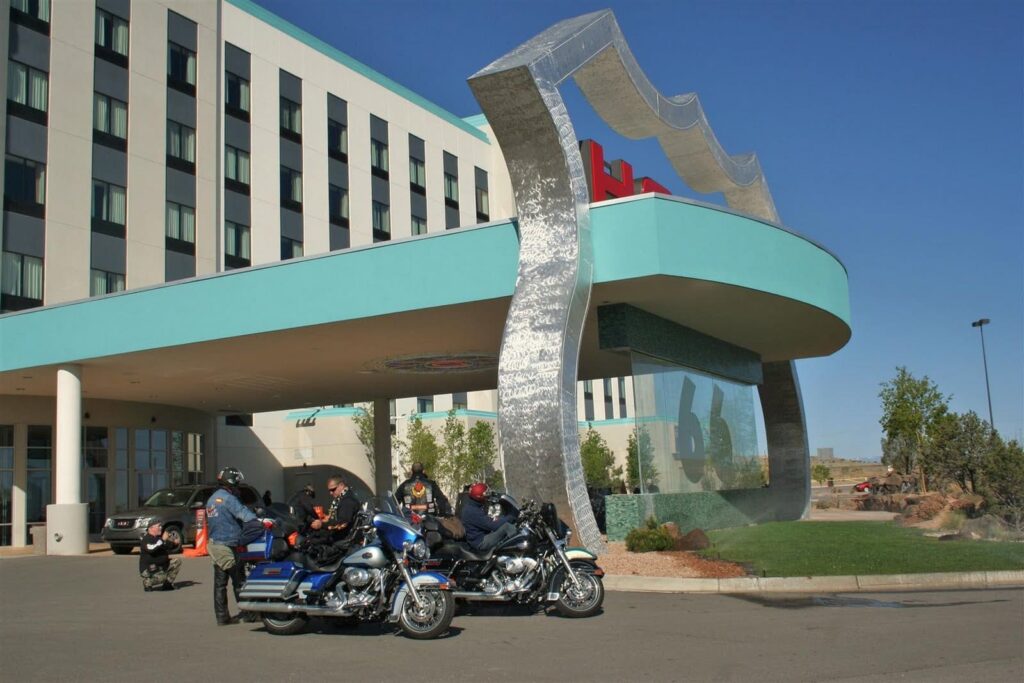 Route 66 Hotel. Rutas en moto por USA