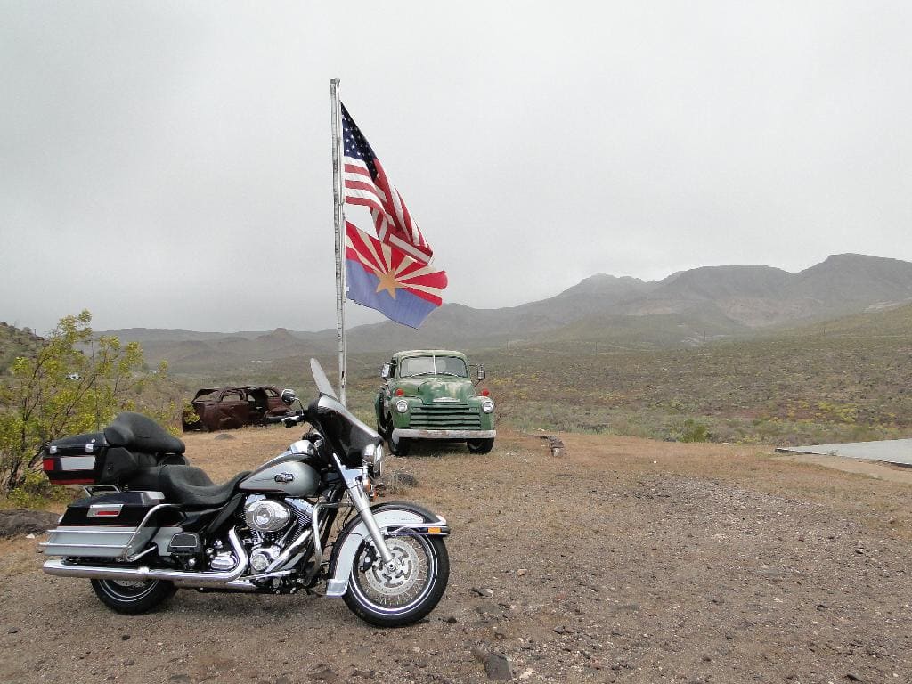 Ruta 66 Arizona. Rutas en moto por USA