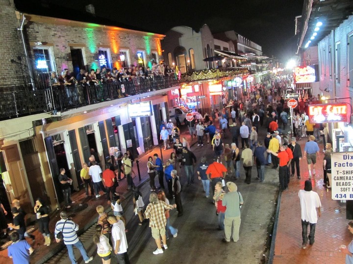 Bourbon street, viaje USA