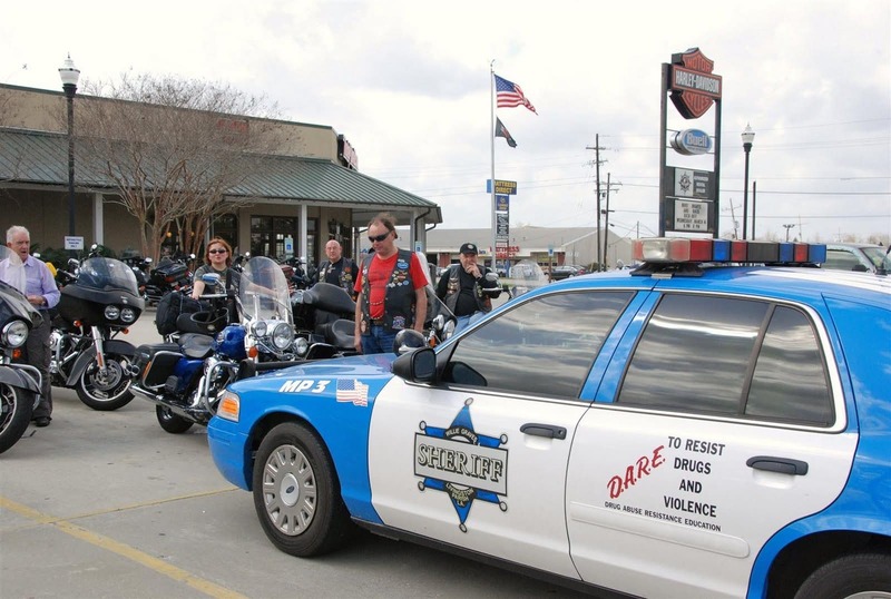 Harley Baton Rouge, Louisiana. Viaje en moto por Estados Unidos