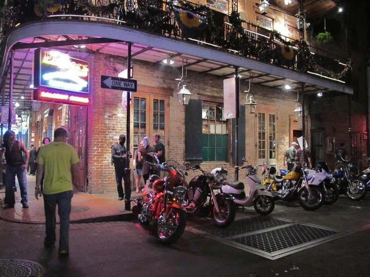 Harleys en New Orleans