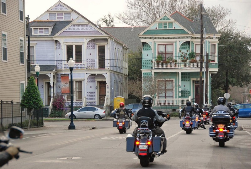 Nueva Orleans, ruta guiad en moto. Viaje en moto por Estados Unidos