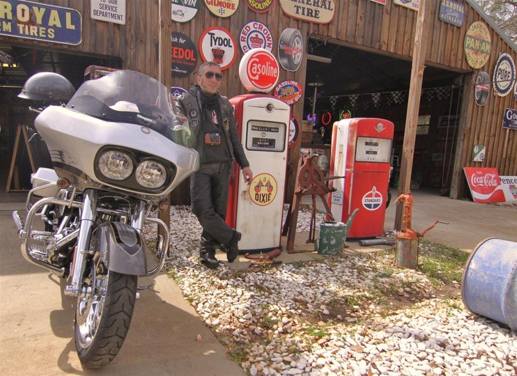 Gon Castro en Alabama. Viaje en moto por Estados Unidos