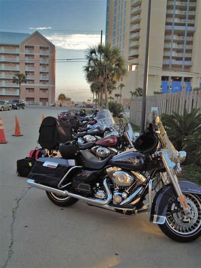 Hotel viaje en moto USA. Panama City. Viaje en moto por Estados Unidos