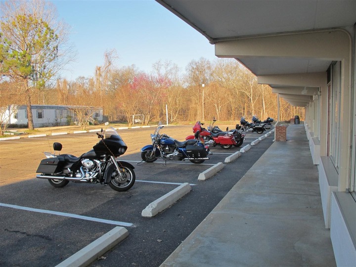 Moteles de carretera en USA. Viaje en moto por Estados Unidos
