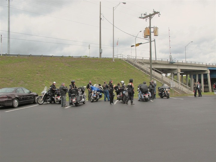 Parada comida en Florida. Viaje en moto por Estados Unidos