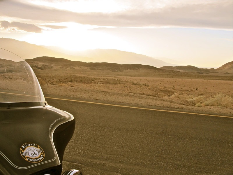 Death Valley en Harley Davidson. Recorrer USA en moto