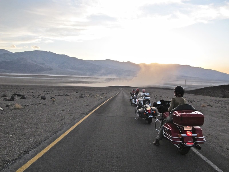 Death Valley National Park. Recorrer USA en moto