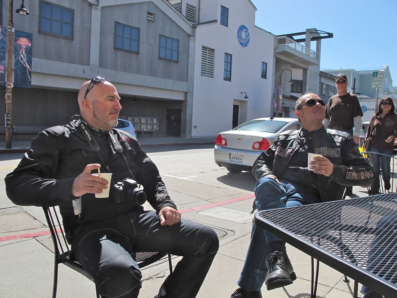 Viajeros en moto por California