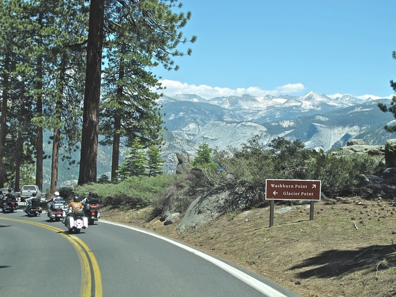 Yosemite National Park. Recorrer USA en moto