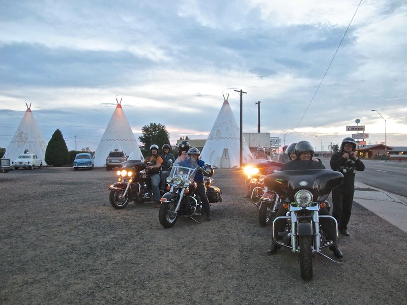 Wigwam Motel ruta 66. Tours en moto por USA