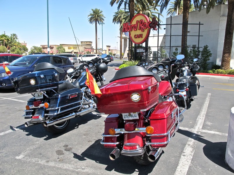 Hard Rock Las Vegas, ruta 66 en moto. Viaje por USA organizado