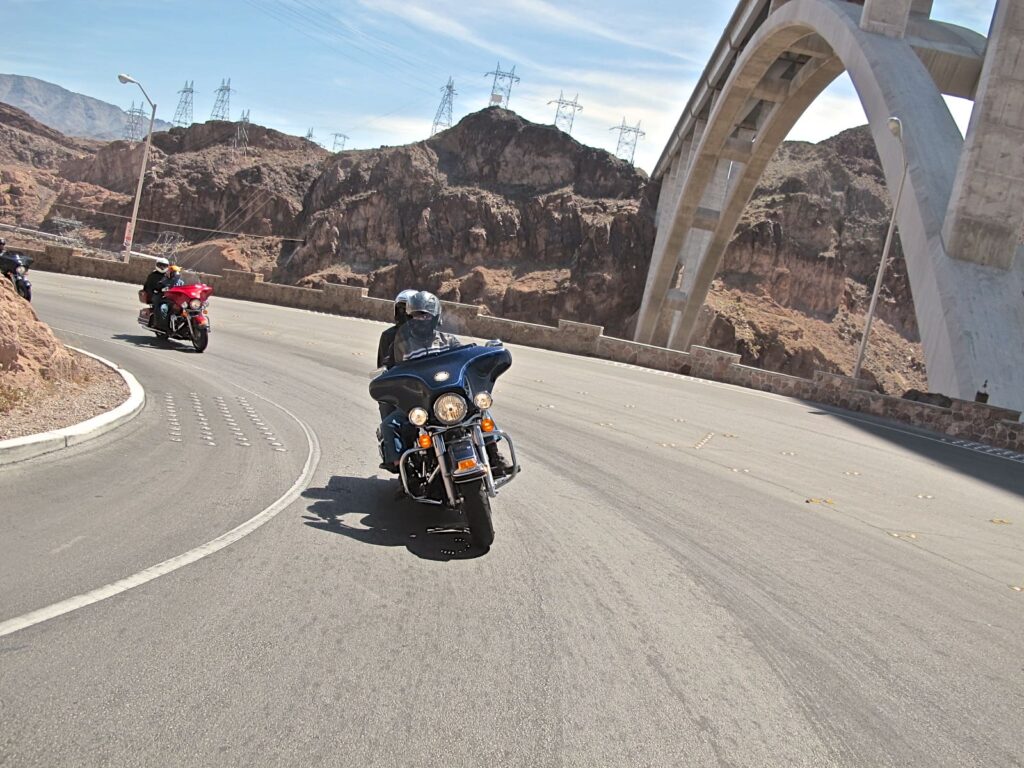 Hoover dam, Harley Davidson. Viaje por USA organizado