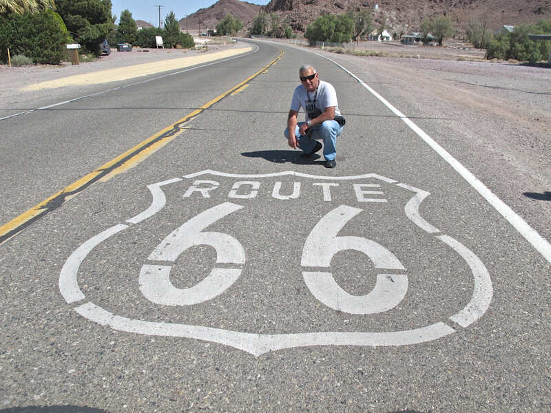 Simbolo carretera ruta 66. Viaje por USA organizado