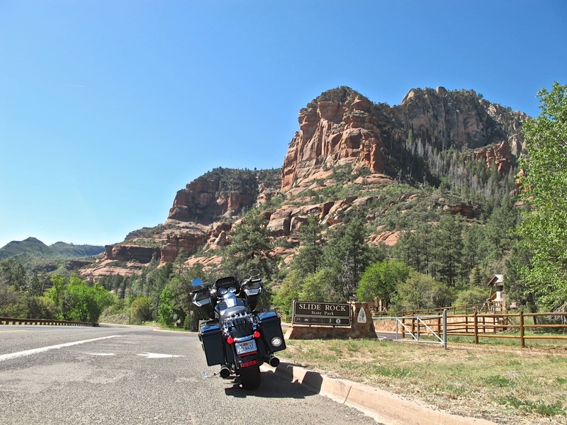 Slide Rock en la 89A, Arizona. Viaje por USA organizado