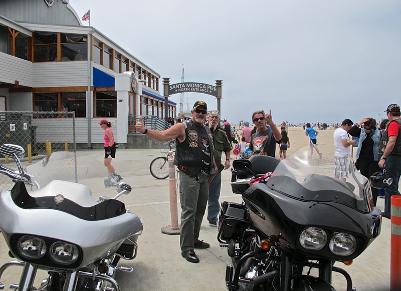Santa Monica, ruta 66 en moto, Viajes en grupo por USA