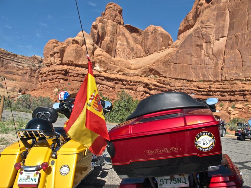 Arches National Park en moto, Viajes en moto por USA