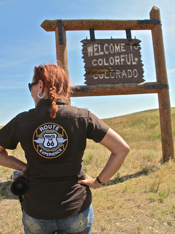 Cartel Colorado, Route 66 Experience. Viajes en moto por USA