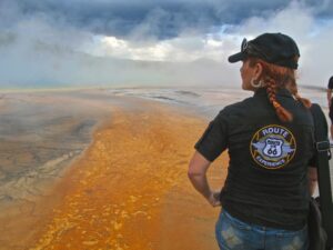 Geiser en Yellowstone