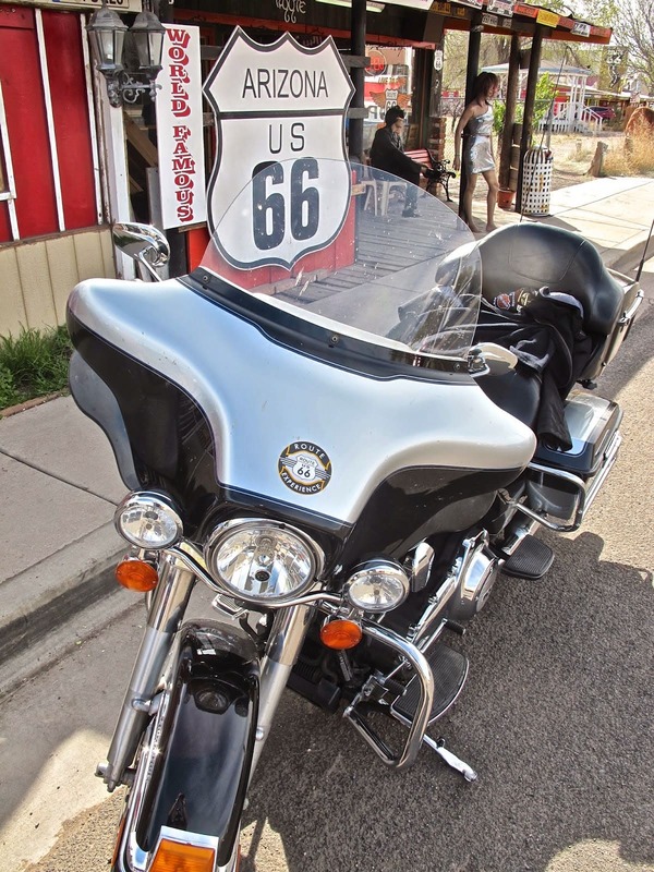 Motoviajeros en la ruta 66. Viajar en moto por USA