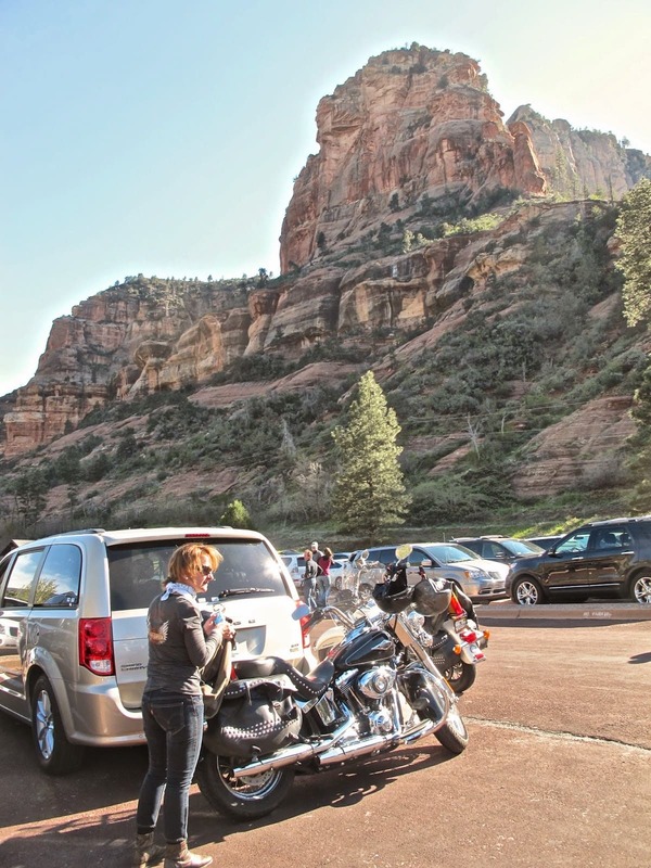 Viaje en moto, Sedona, USA. Viajar en moto por USA