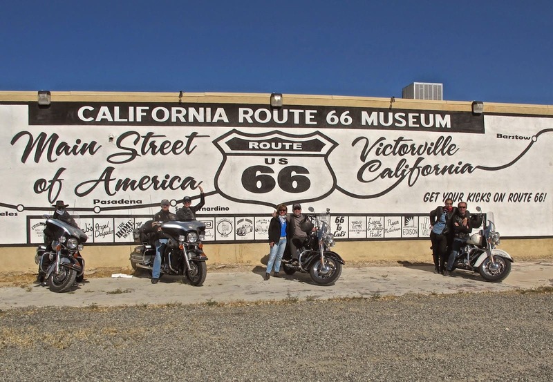 Museo Ruta 66 California, Viajar en moto por USA