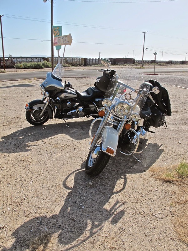 Route 66 Motel. Viajar en moto por USA