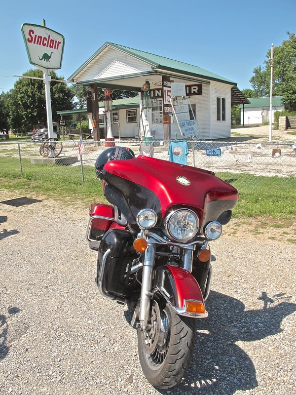 Gary Gay Parita, ruta 66 en moto