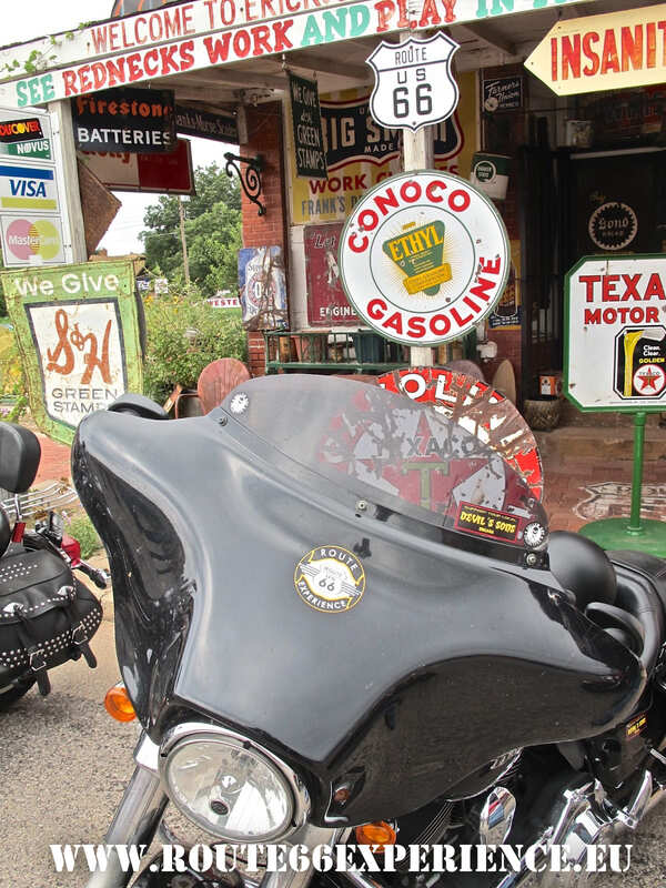 Route 66 Experience, Sandhills Curiosity Shop. Viaje ruta 66 en grupo