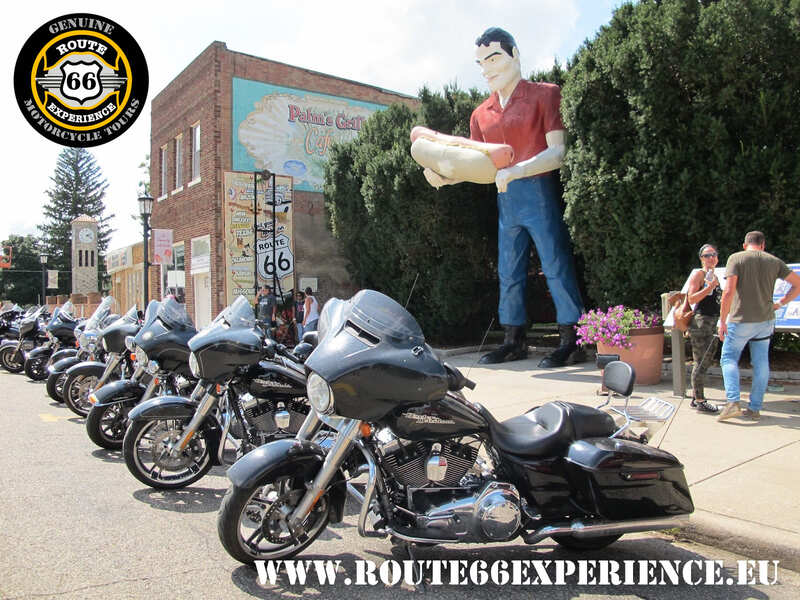 Route 66 Experience, Atlanta's Bunyon Giant. Viajes en moto por USA
