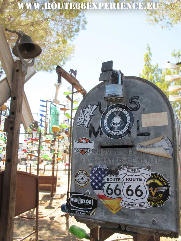 Route 66 Experience, Bottle Tree Farm, Viajes en moto por USA