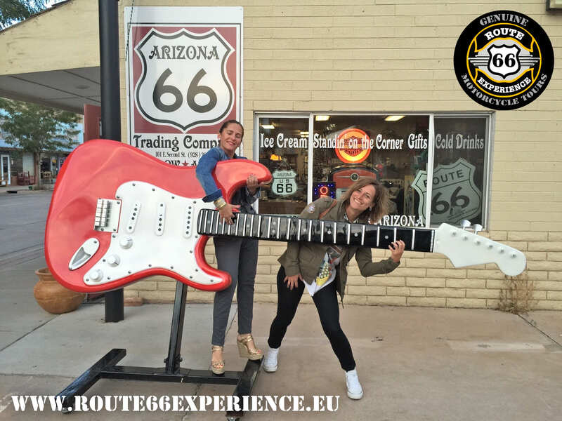 Route 66 Experience, divirtiéndonos en Winslow, AZ, Viajes en moto por USA